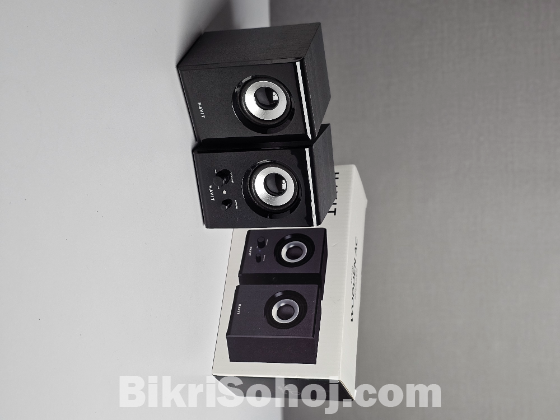 Havit SK490 USB Wooden AC Power